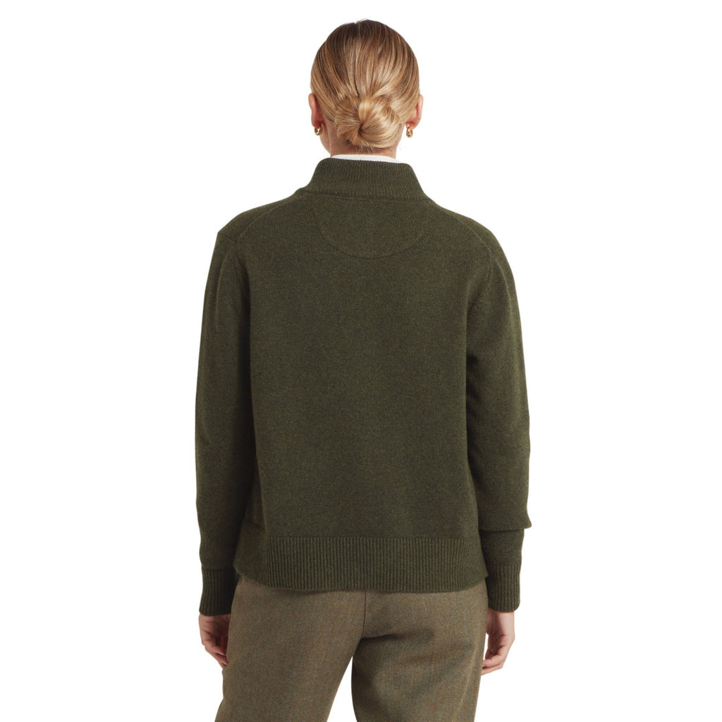 Schoffel Ladies Thoralby 1/4 Zip Jumper - Loden