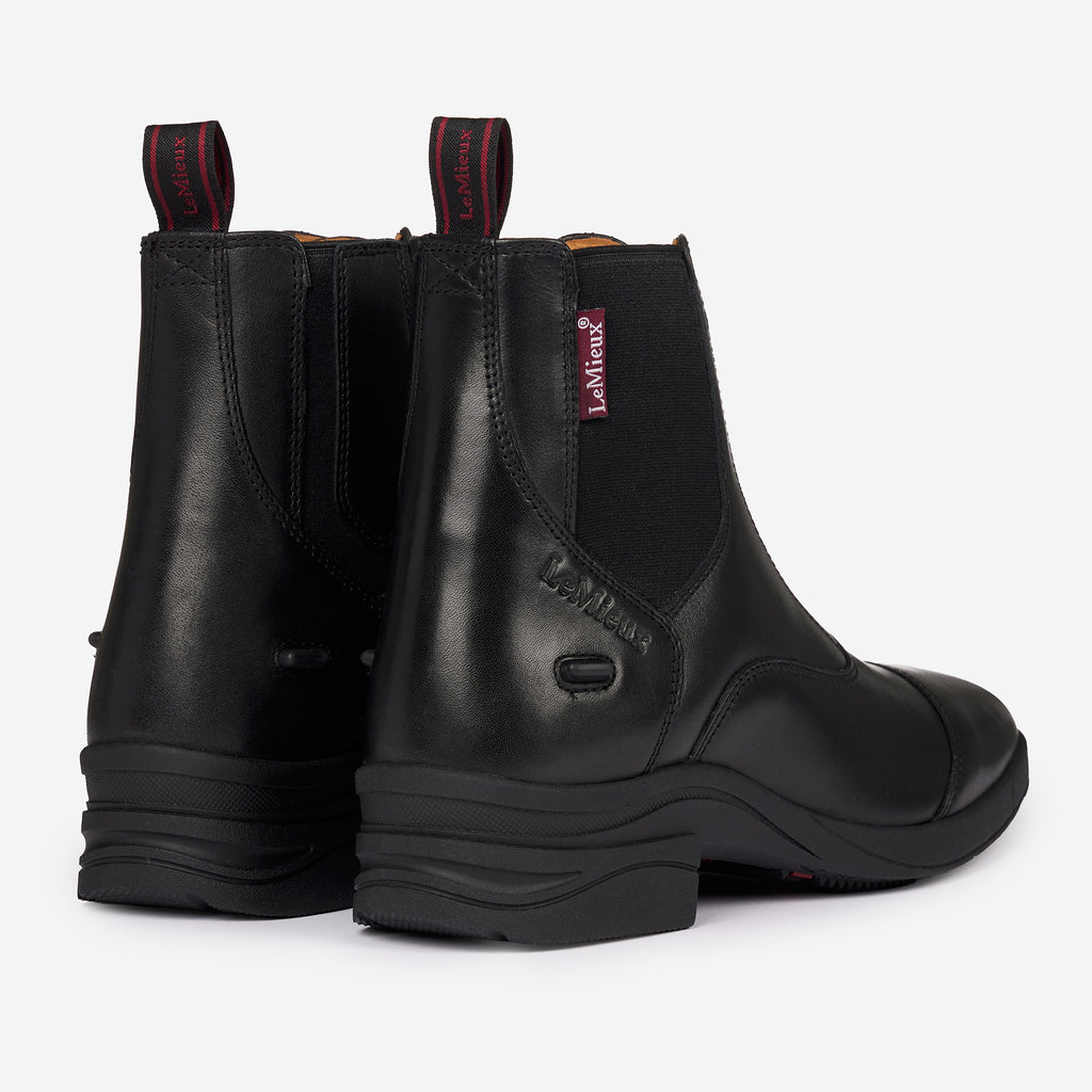 LeMieux Junior Zip Paddock Boot - Black