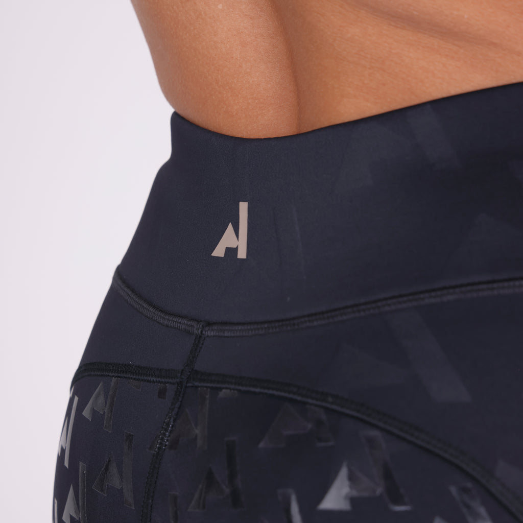 Aubrion React Winter Riding Tights - Shadow