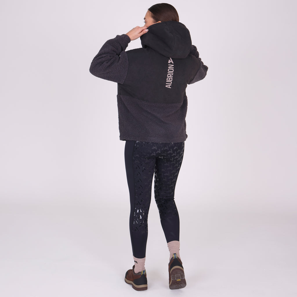 Aubrion React Sherpa Fleece Jacket - Shadow