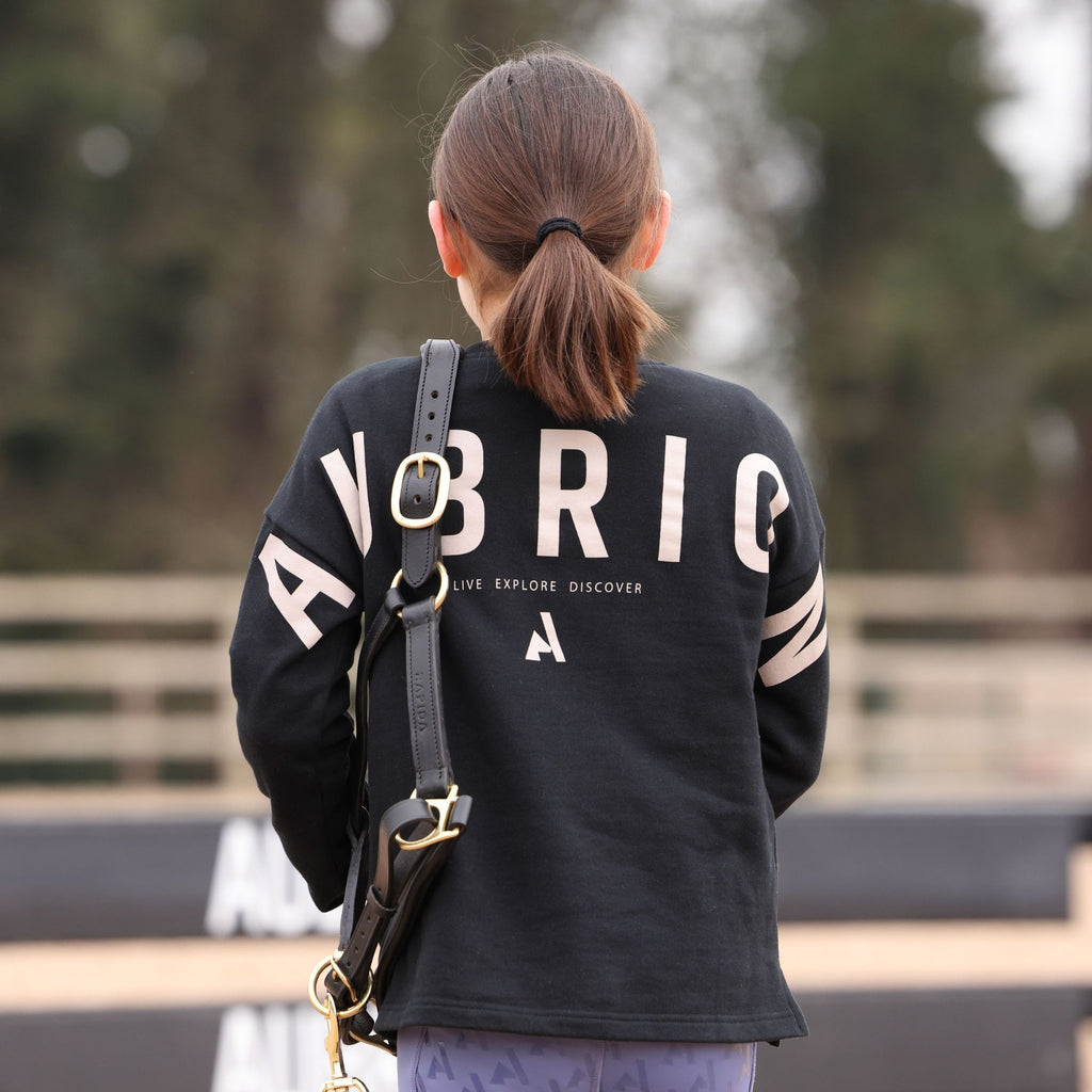 Aubrion Young Rider React Sweatshirt - Shadow