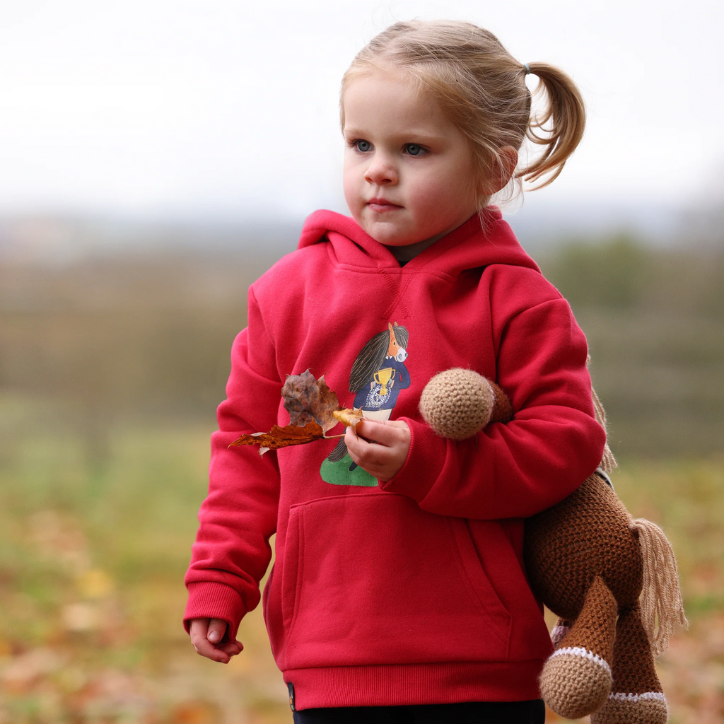 Winnie and Me Hoodie - Red