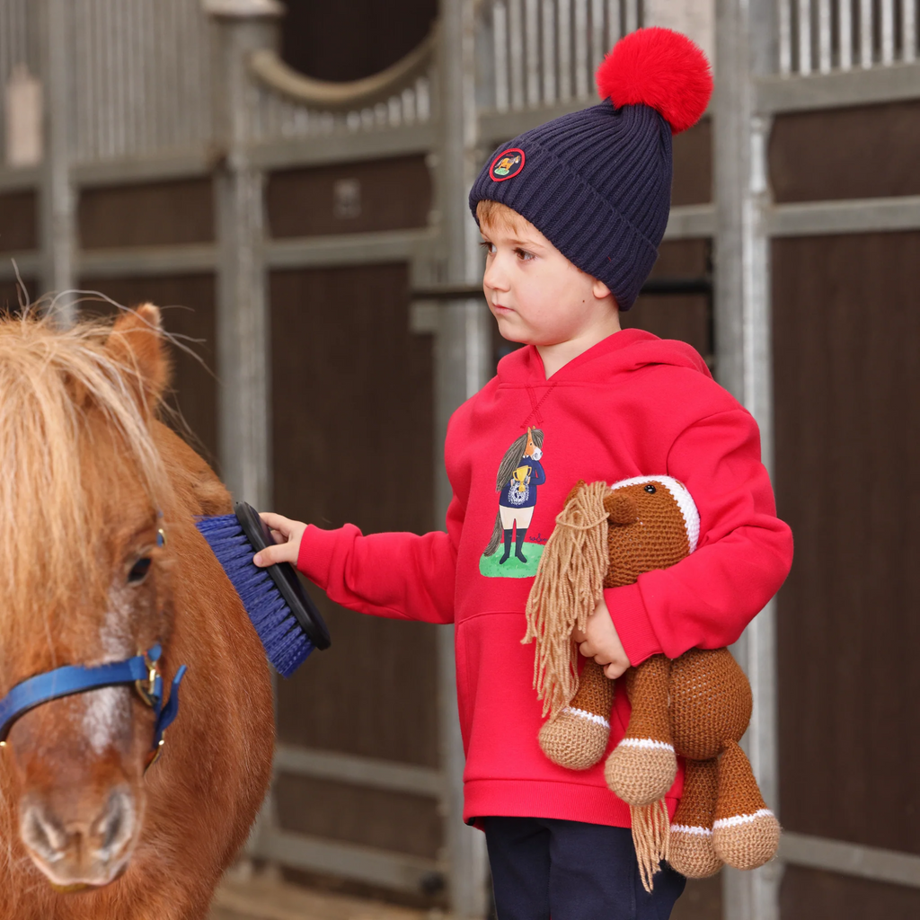 Winnie and Me Hoodie - Red