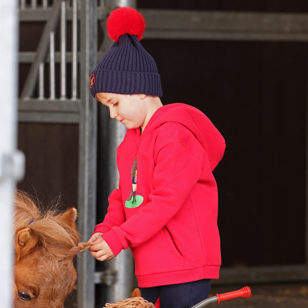 Winnie and Me Hoodie - Red