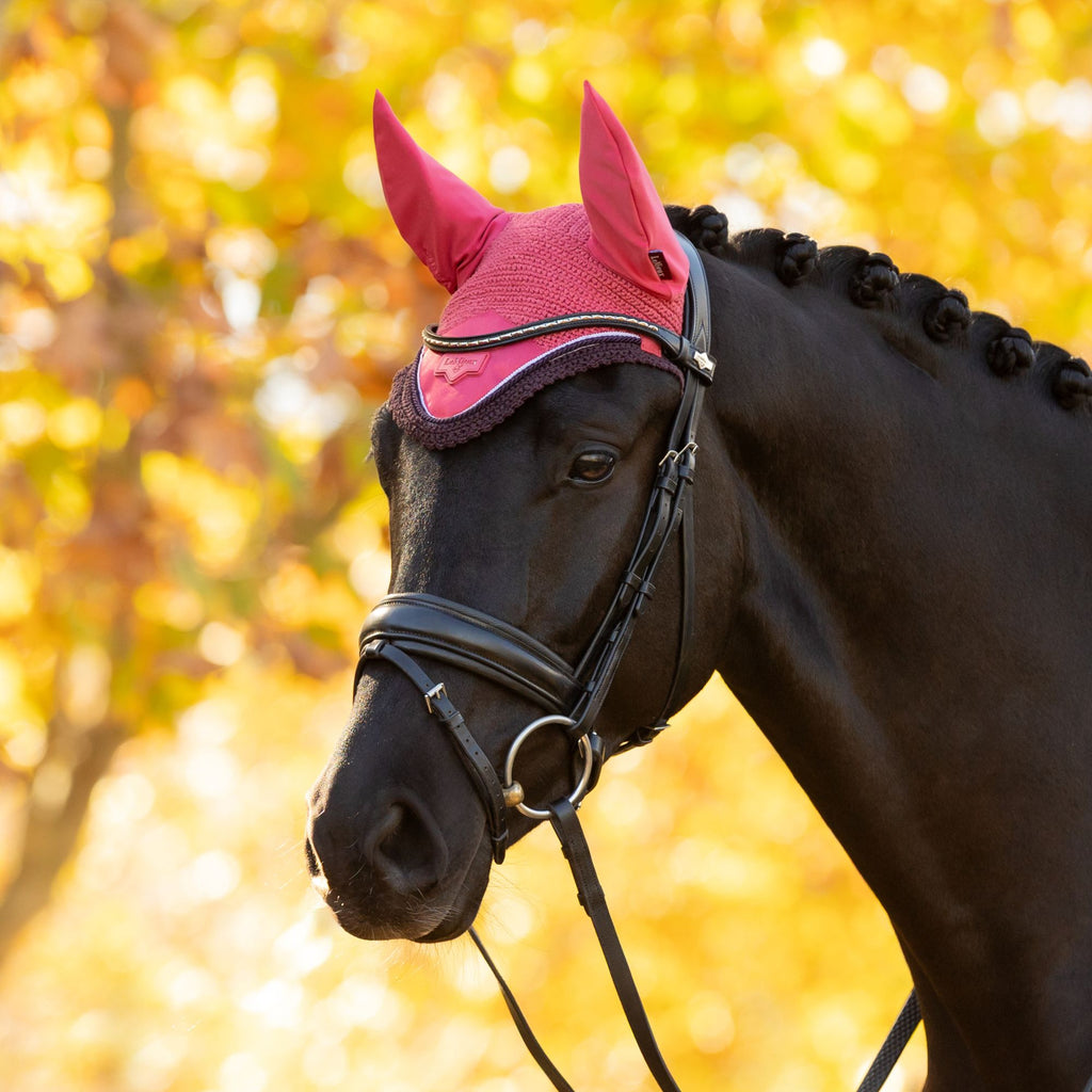 LeMieux Loire Fly Hood - Cranberry