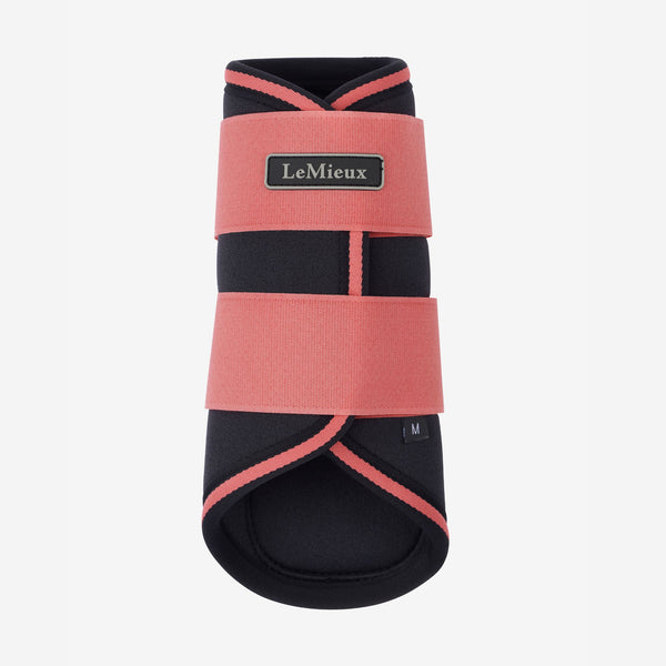 LeMieux Grafter Brushing Boots - Cranberry