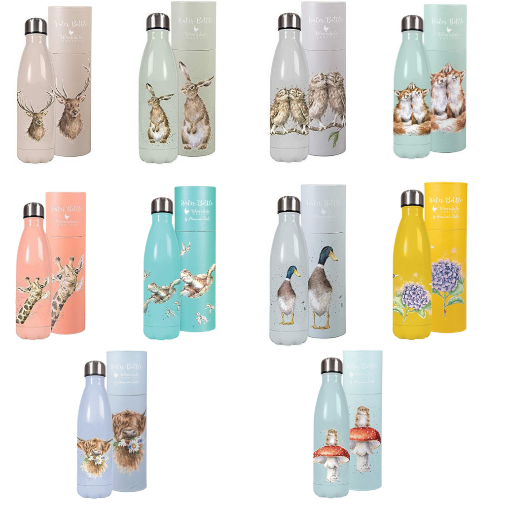 Wrendale 500ml Water Bottle Hare