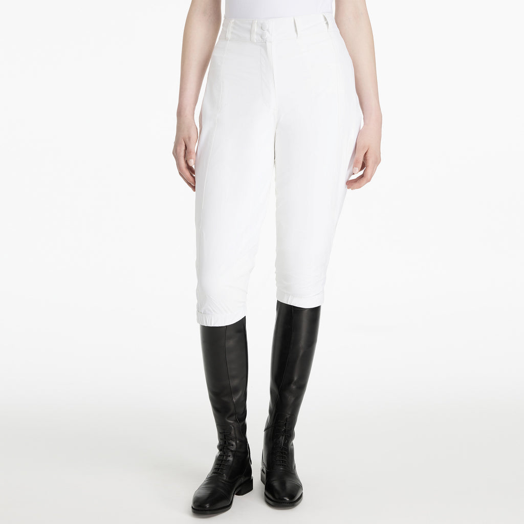 LeMieux Ladies Darcey Competition Waterproof 3/4 Over Breeches - White