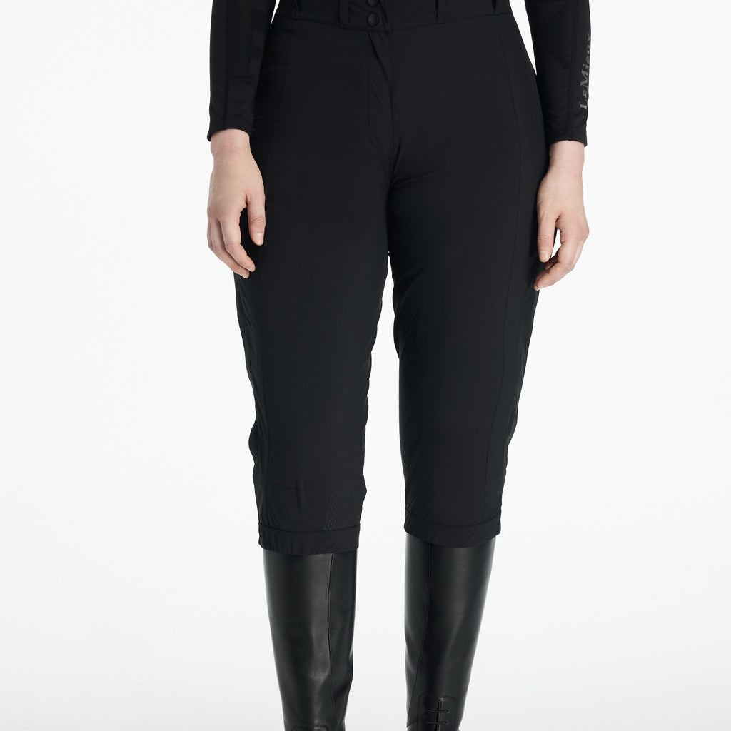 LeMieux Ladies Darcey Waterproof 3/4 Over Breeches - Black