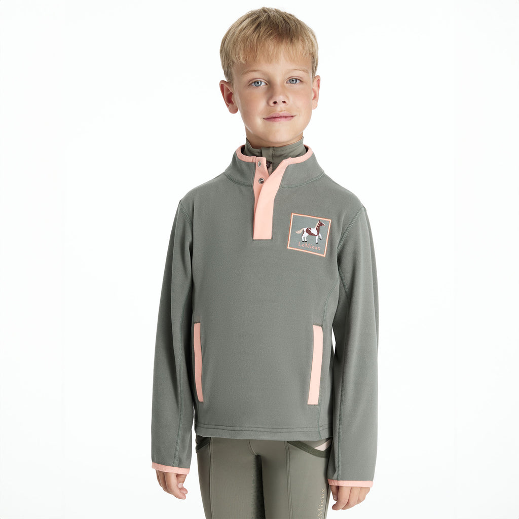 LeMieux Mini Mae Popper Fleece - Rosemary