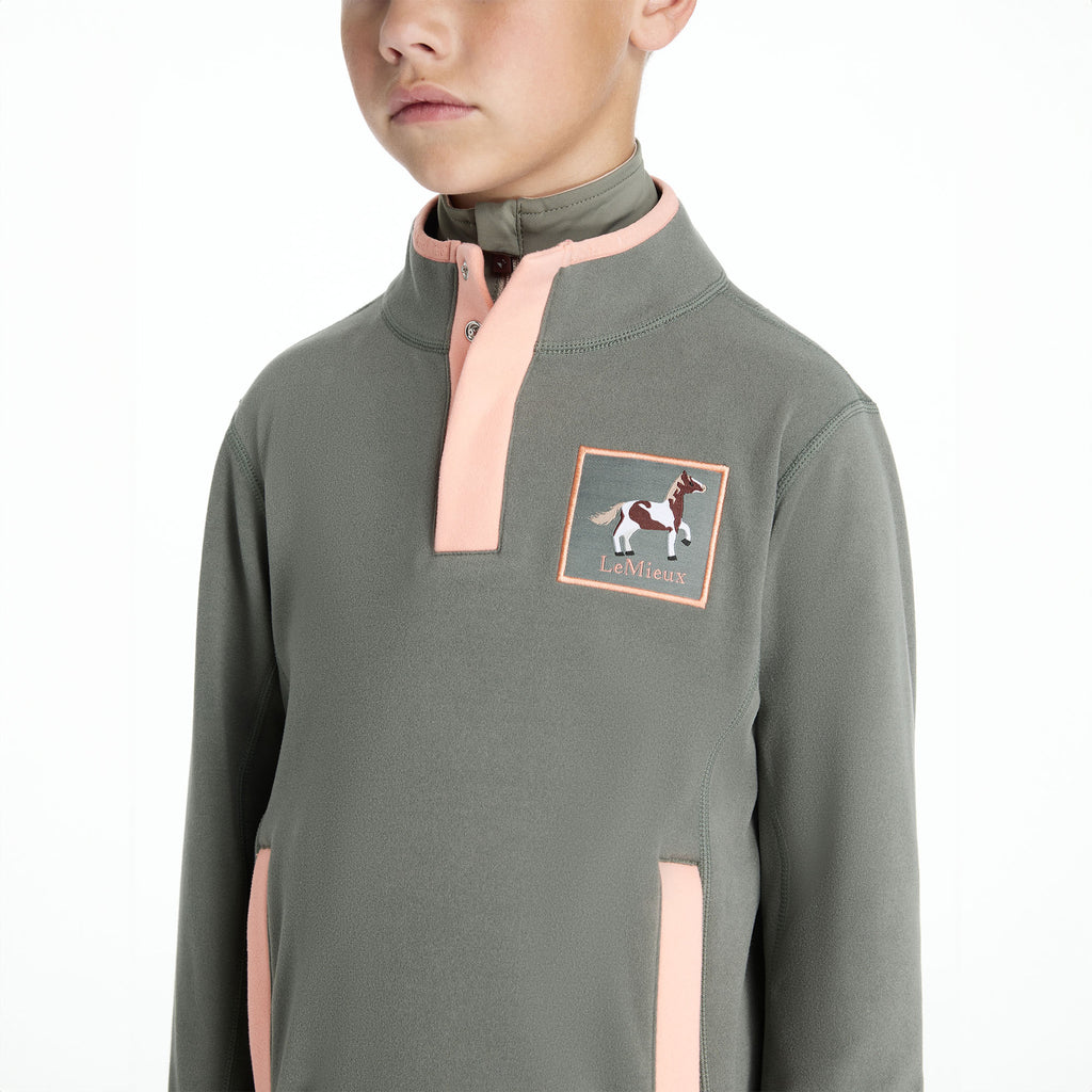 LeMieux Mini Mae Popper Fleece - Rosemary