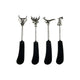 Selbrae House 4 Butter Knives - Country Animals