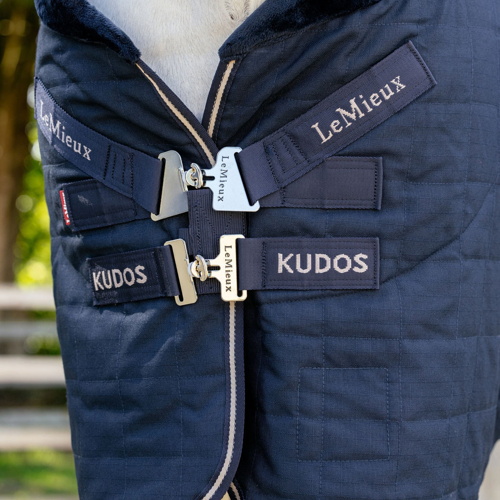 LeMieux Kudos Luxe Lined Stable Rug - Navy
