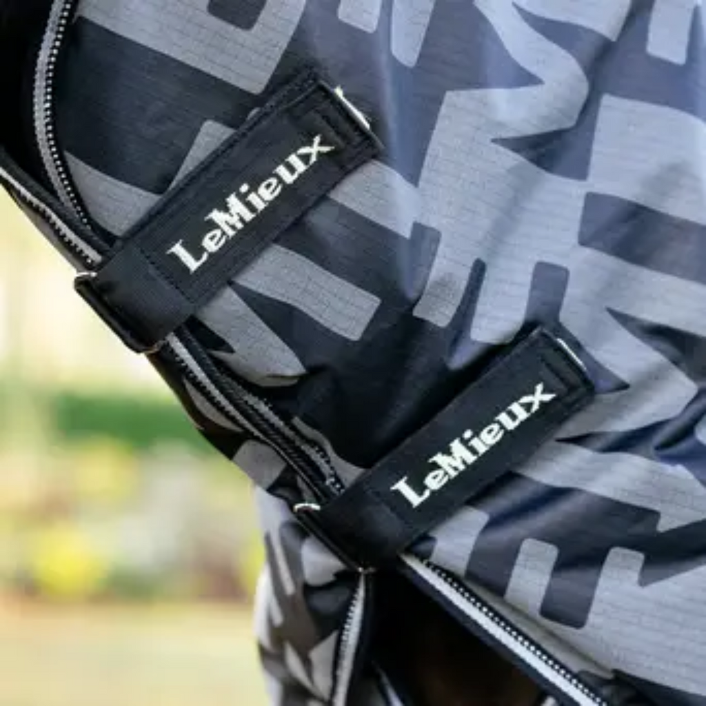 LeMieux Arika Reflective 200g Turnout Rug - Black