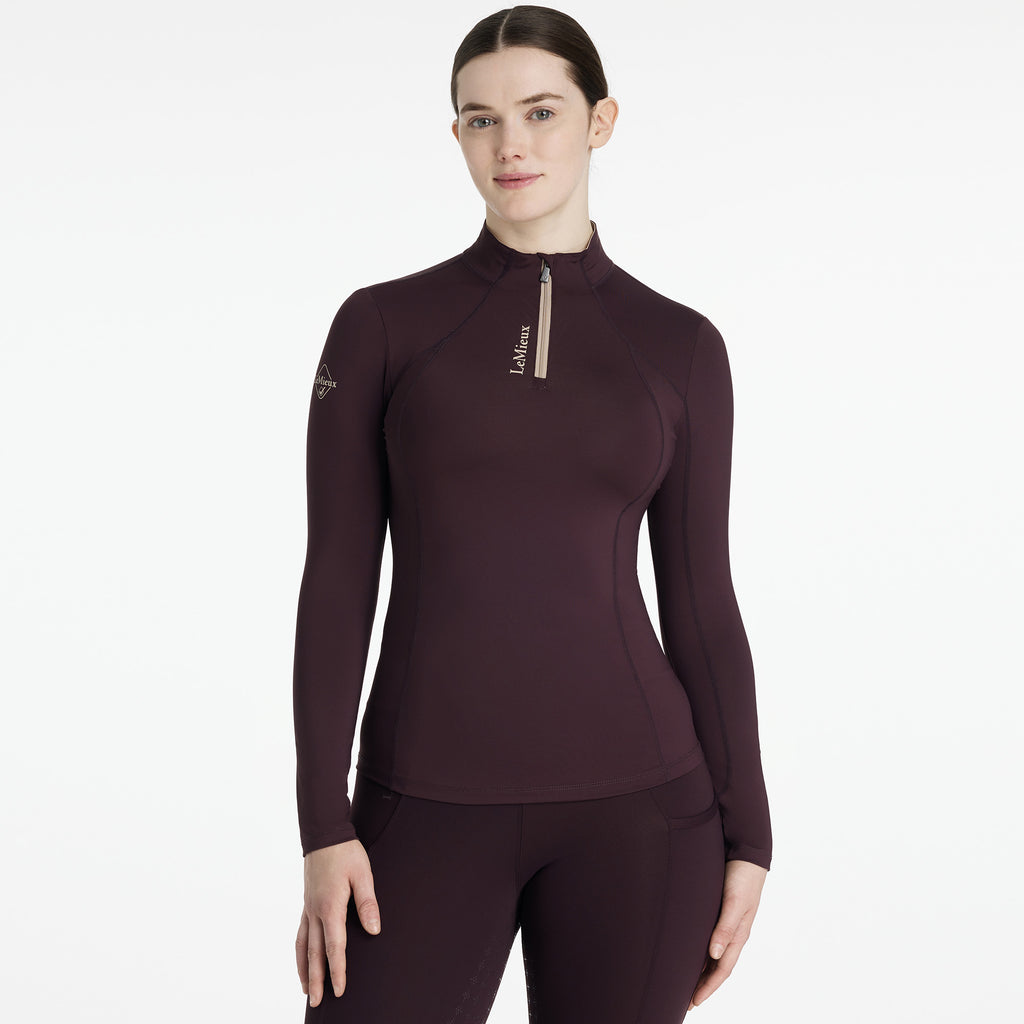 LeMieux Ladies Classique Base Layer - Damson