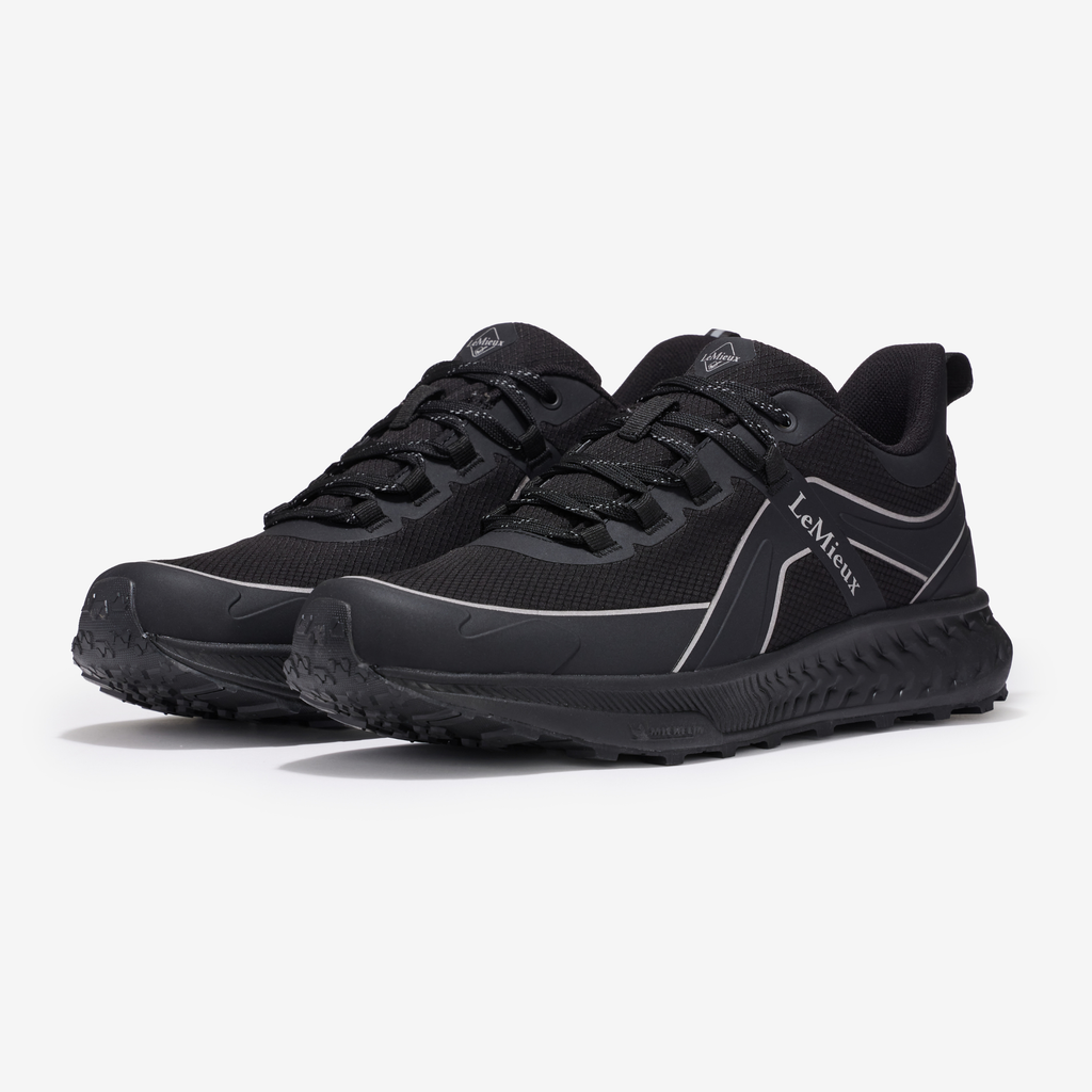 LeMieux Mens Trax Viva Waterproof Trainer - Black