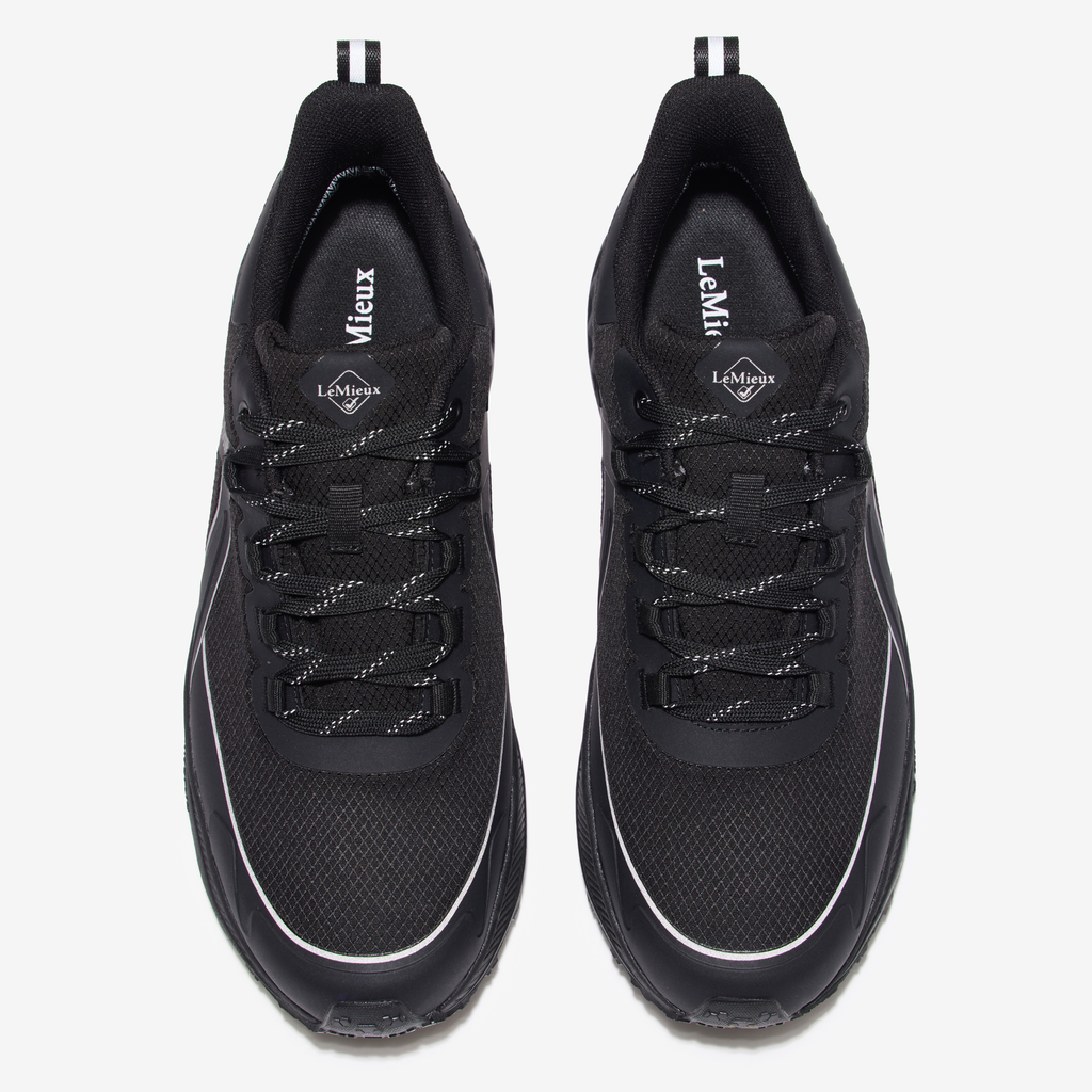 LeMieux Mens Trax Viva Waterproof Trainer - Black