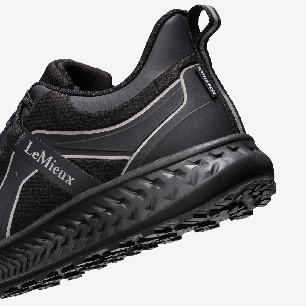 LeMieux Mens Trax Viva Waterproof Trainer - Black