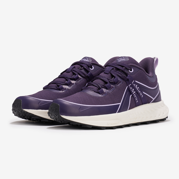LeMieux Trax Viva Waterproof Trainer - Juniper/Lilac