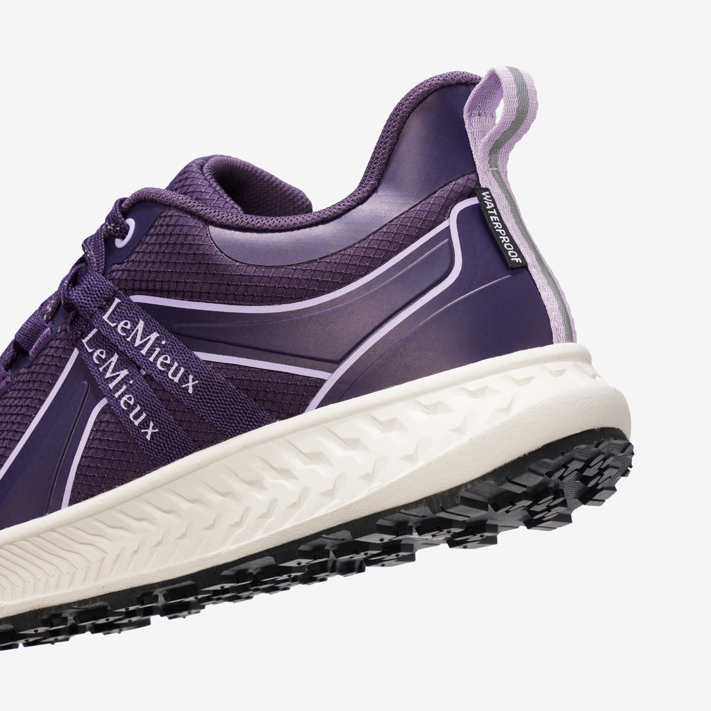 LeMieux Trax Viva Waterproof Trainer - Juniper/Lilac