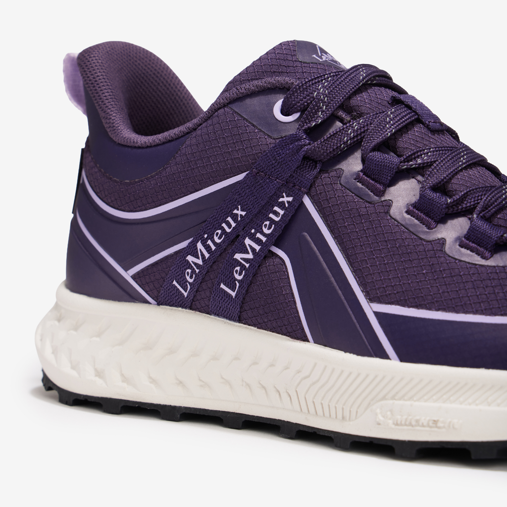 LeMieux Trax Viva Waterproof Trainer - Juniper/Lilac