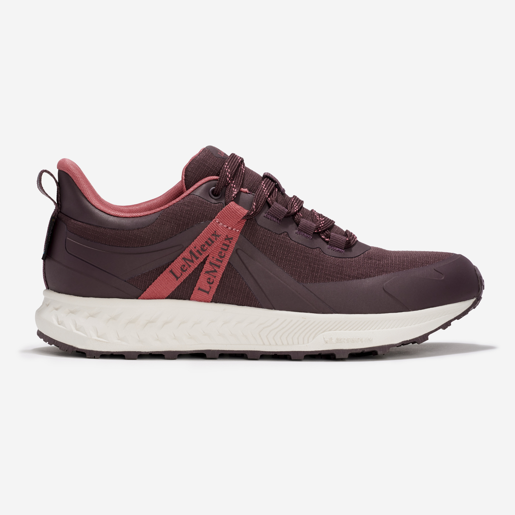 LeMieux Trax Viva Waterproof Trainer - Damson