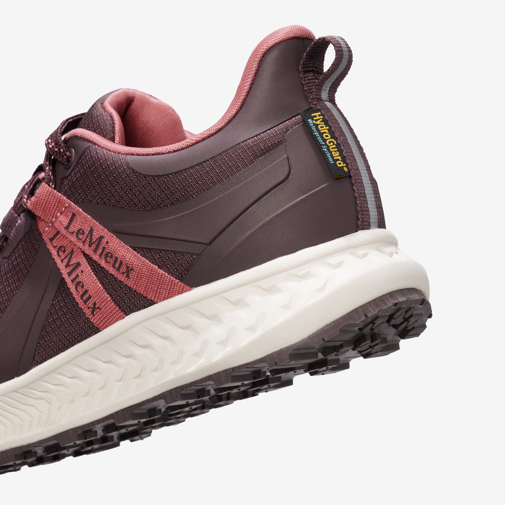 LeMieux Trax Viva Waterproof Trainer - Damson