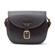Chatham Pull Up Leather Cartridge Bag - Dark Brown