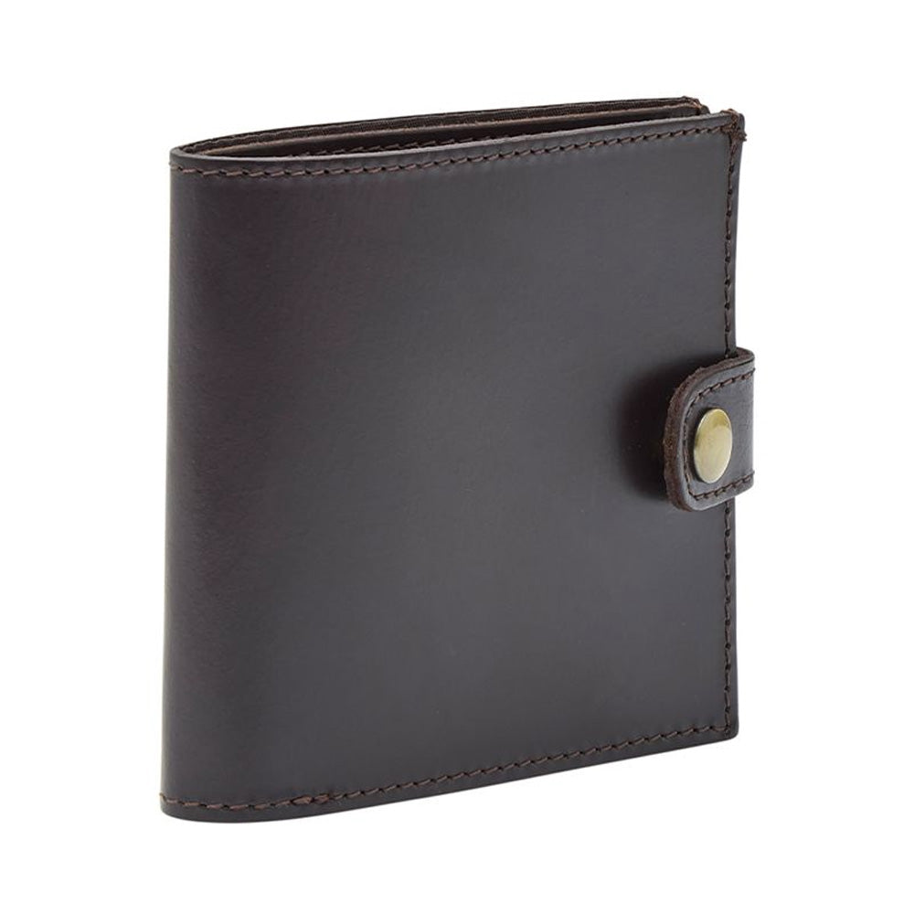 Chatham Pull Up Leather License Cover - Dark Brown