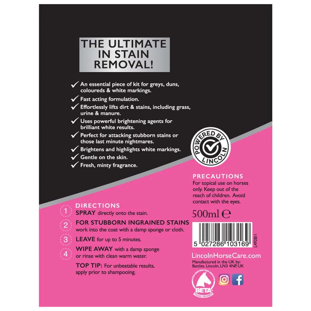 Lincoln Total Stain Eraze - 500ml