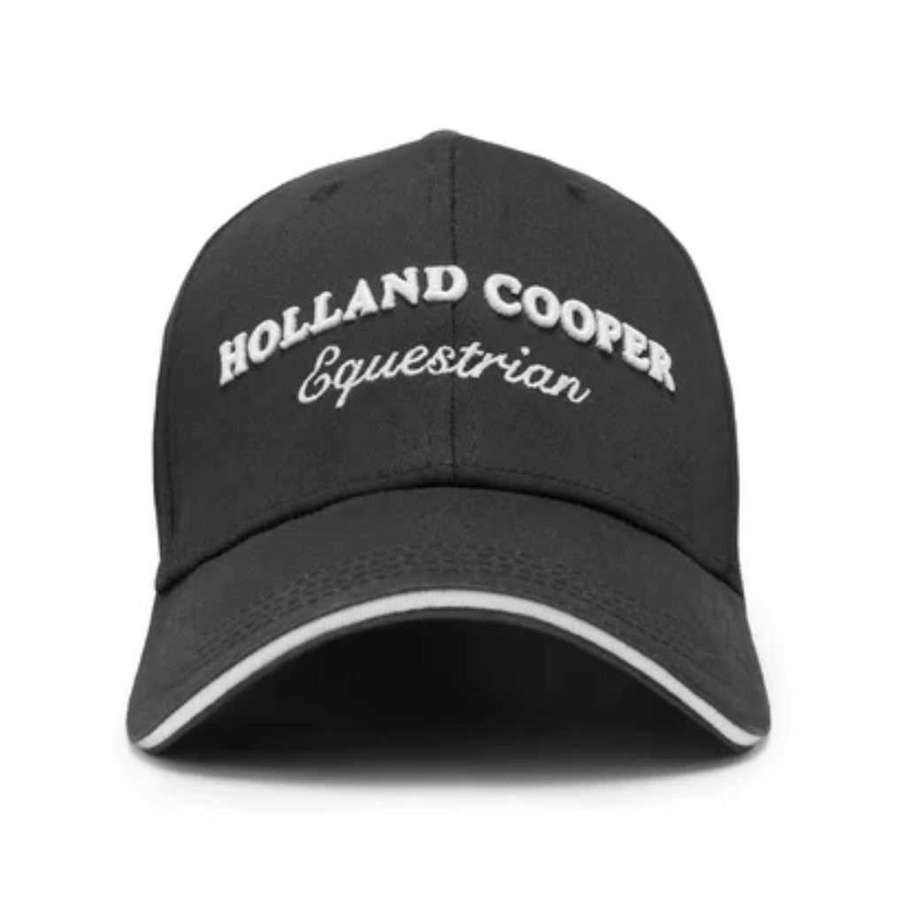 Holland Cooper Equestrian Cap - Charcoal