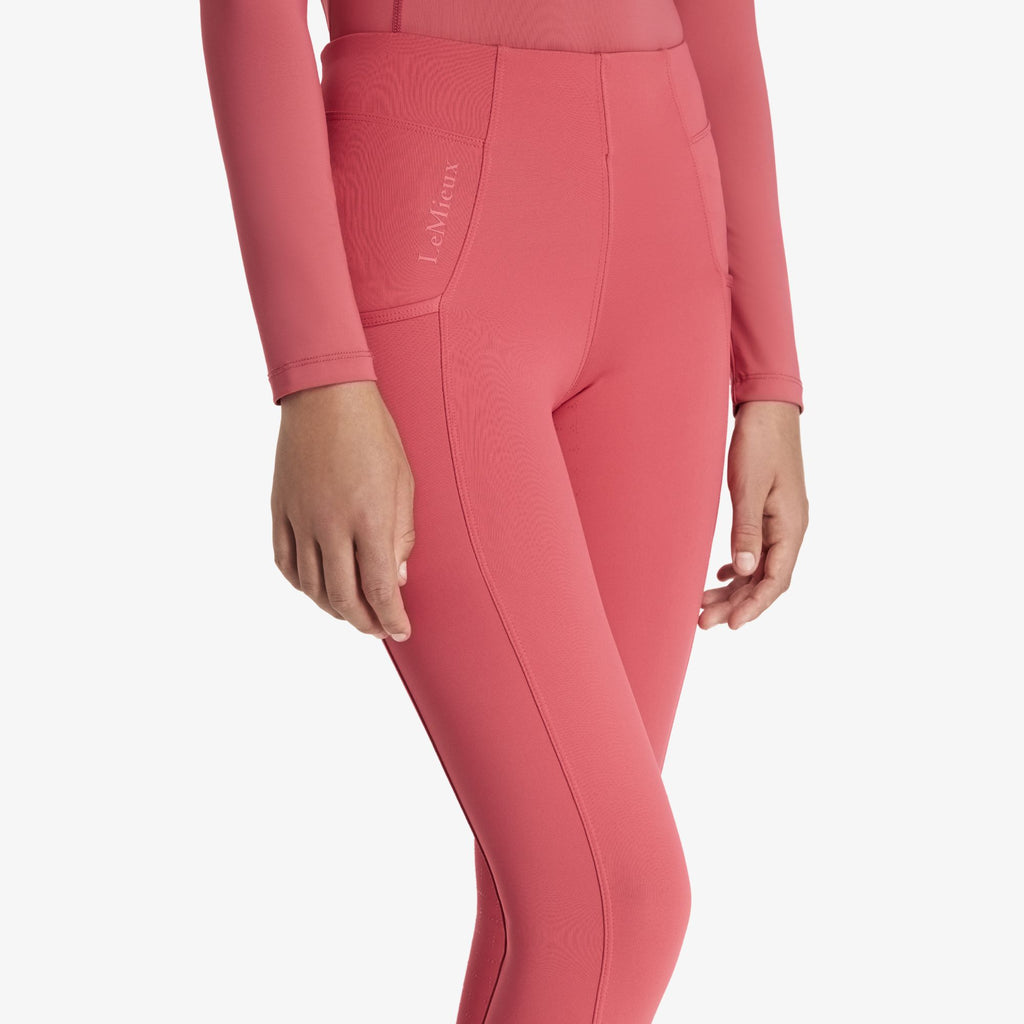 LeMieux Young Rider Orla Pull Ons - Cranberry