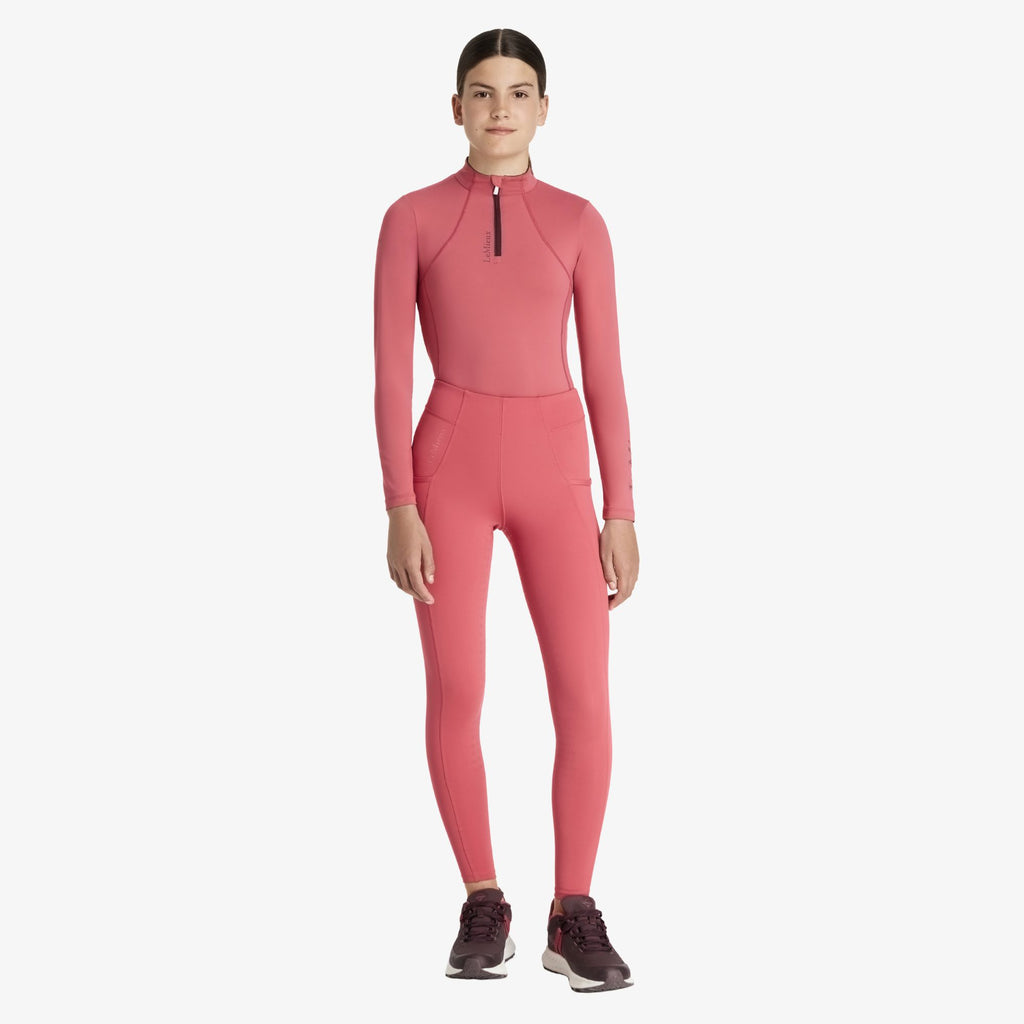 LeMieux Young Rider Orla Pull Ons - Cranberry