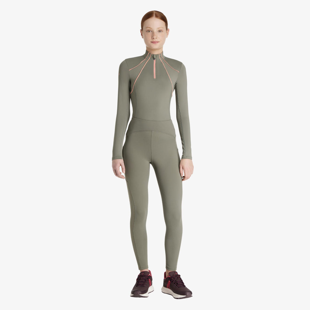 LeMieux Young Rider Nell Brushed Pull Ons - Rosemary