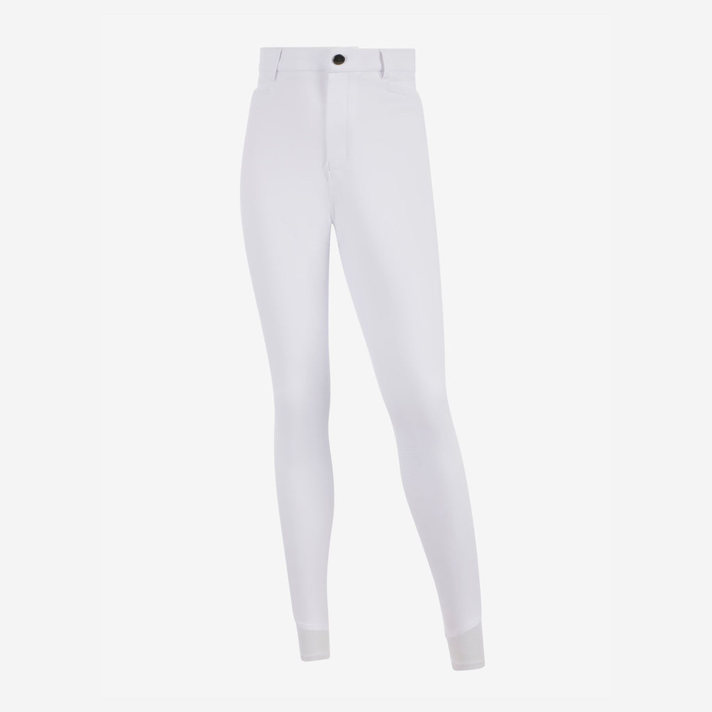 LeMieux Young Rider Boys Sports Breeches - White