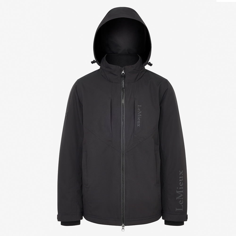 LeMieux Young Rider Boys Waterproof Team Jacket - Black