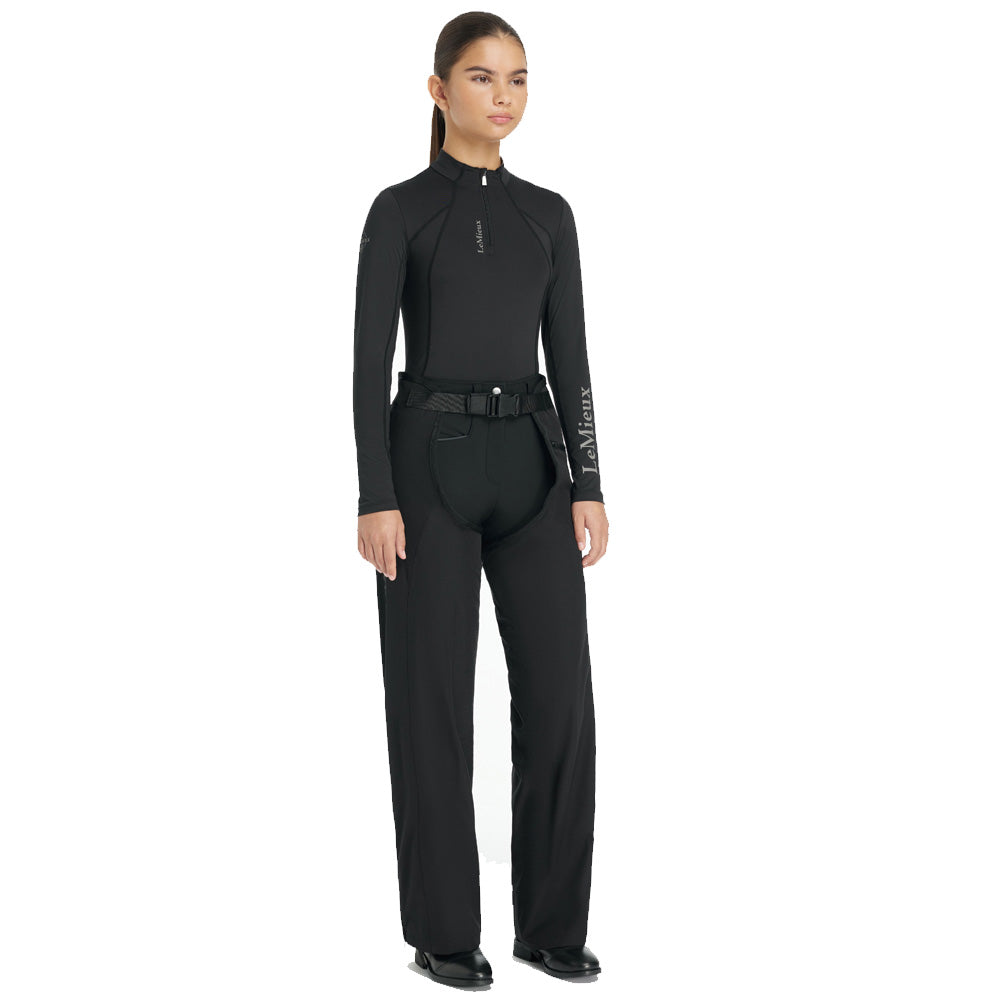 LeMieux Young Rider Stormwear Waterproof Chaps - Black