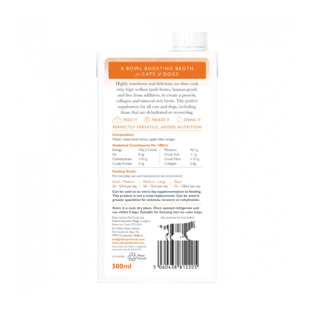 Eden Nordic Lamb Bone Broth - 500ml