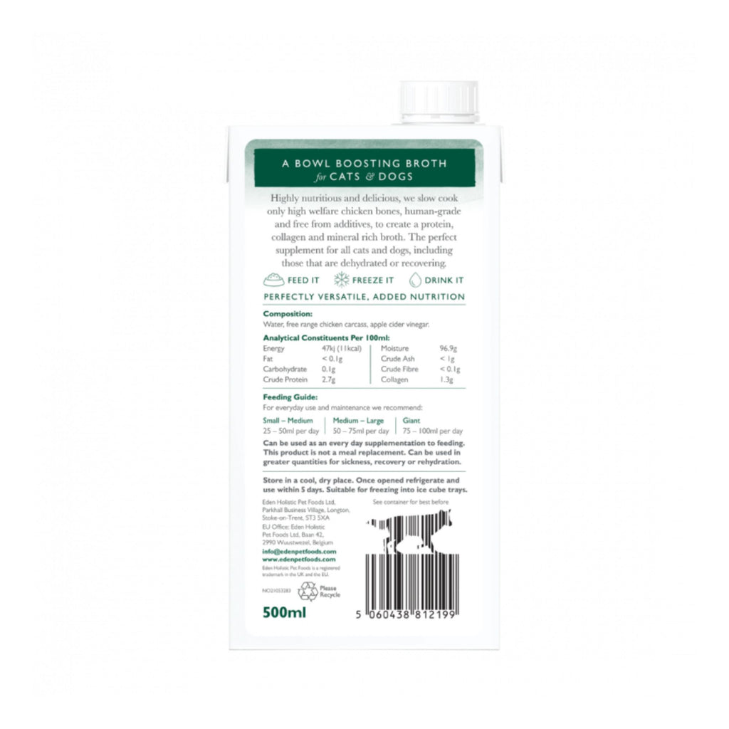 Eden Free Range Chicken Bone Broth - 500ml
