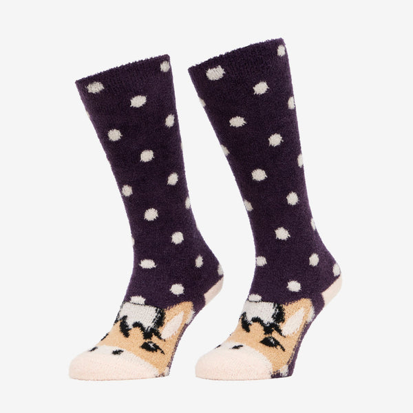 LeMieux Fluffy Character Socks - Fjord