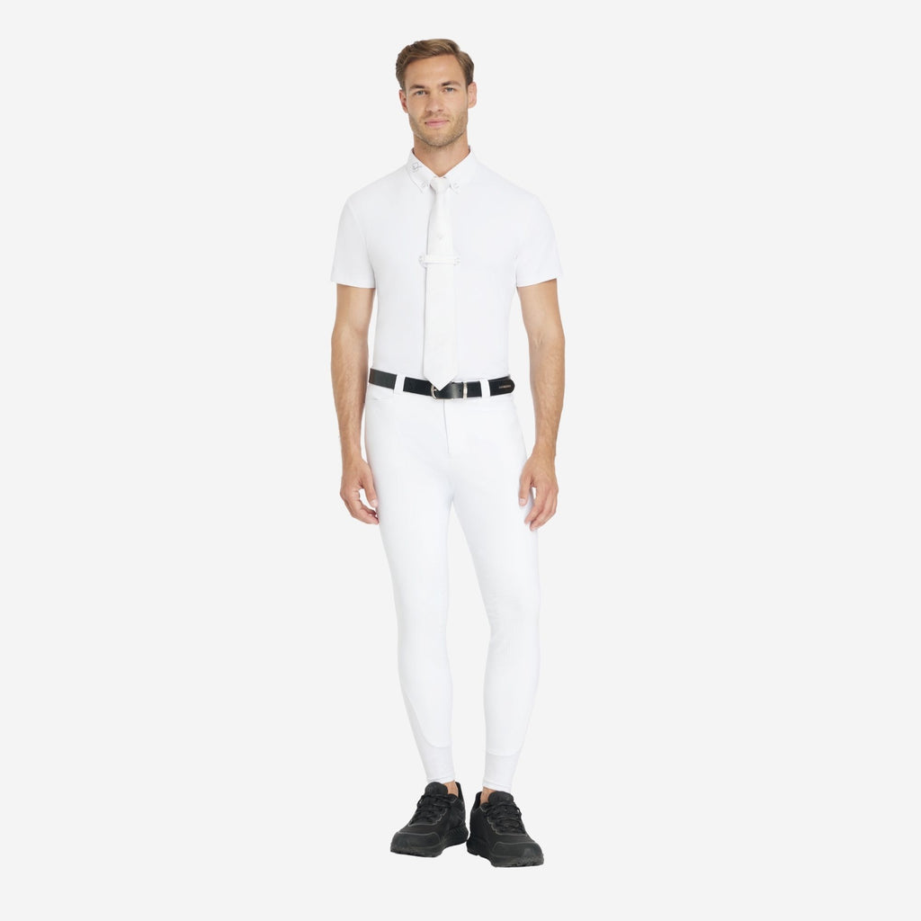 LeMieux Mens Sports Breeches - White