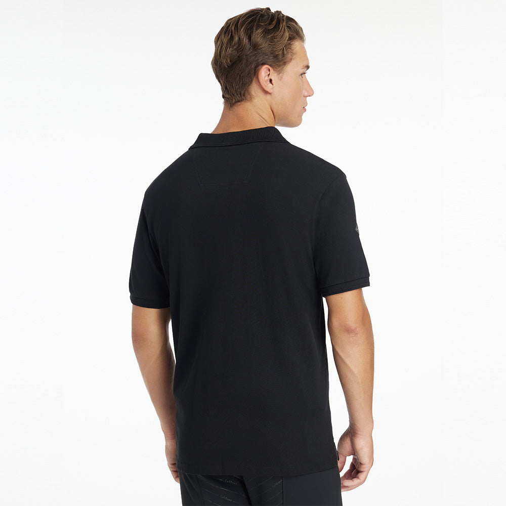 LeMieux Mens Classique Polo Shirt - Black