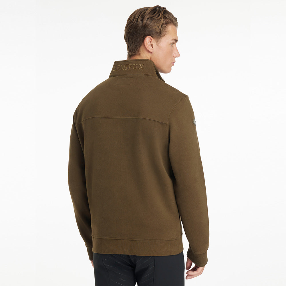 LeMieux Mens 1/4 Neck Sweat - Alpine