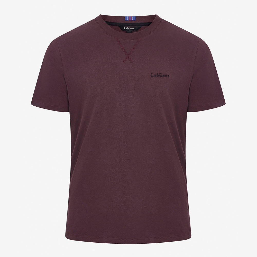 LeMieux Mens T-Shirt - Damson
