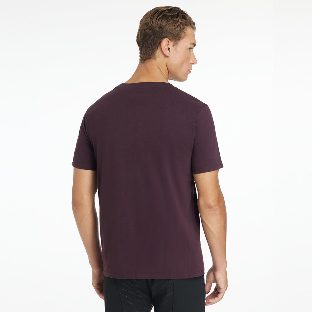 LeMieux Mens T-Shirt - Damson