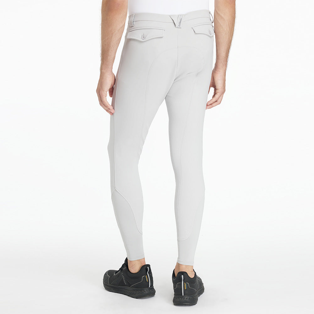 LeMieux Mens Sports Breeches - Light Grey