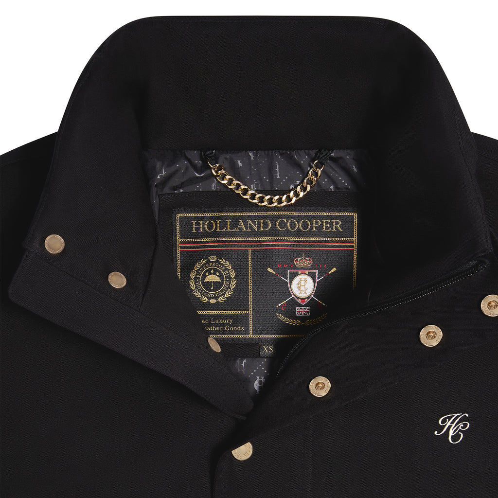 Holland Cooper Chiltern Quarter Zip Jacket - Black