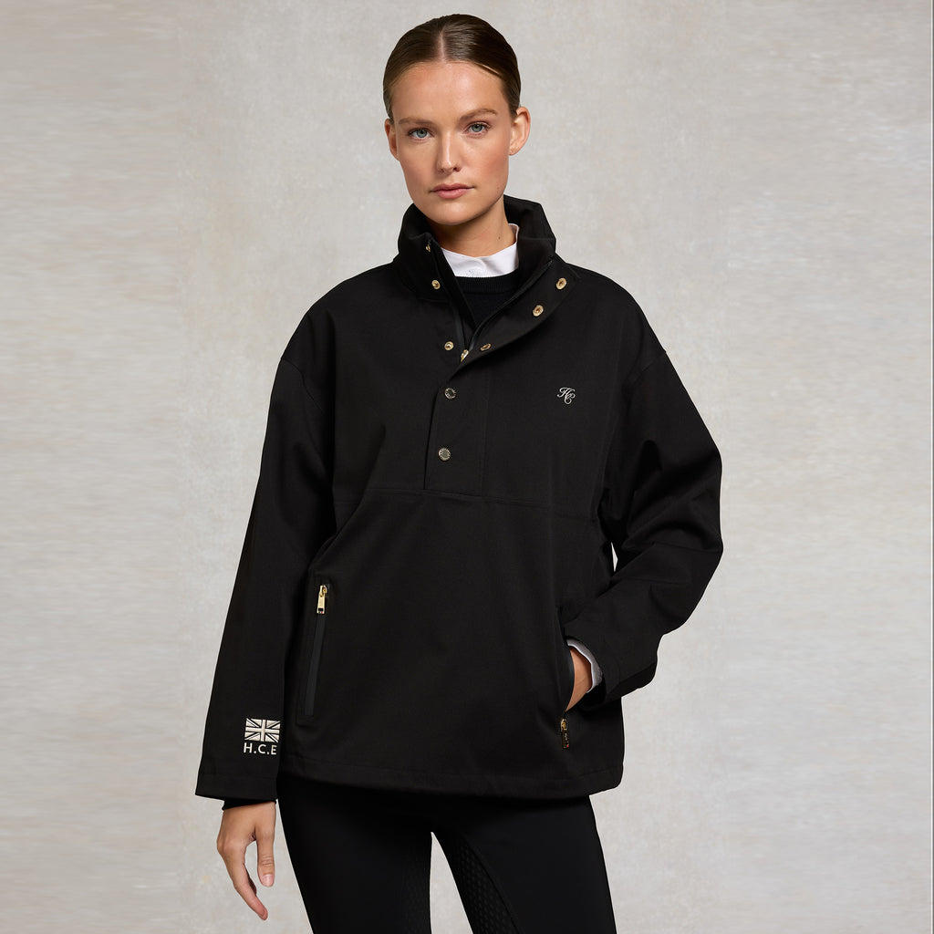 Holland Cooper Chiltern Quarter Zip Jacket - Black