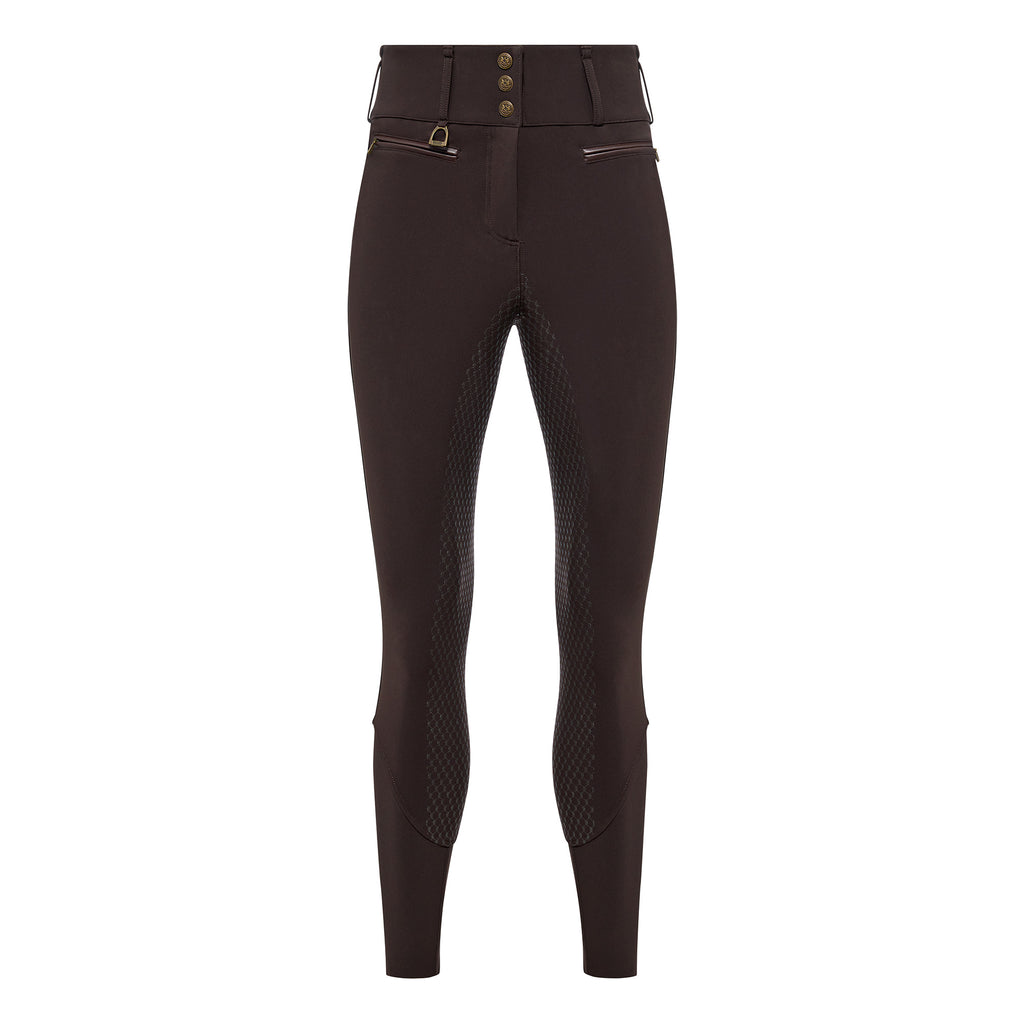 Holland Cooper Thermal Heritage Breeches - Chocolate