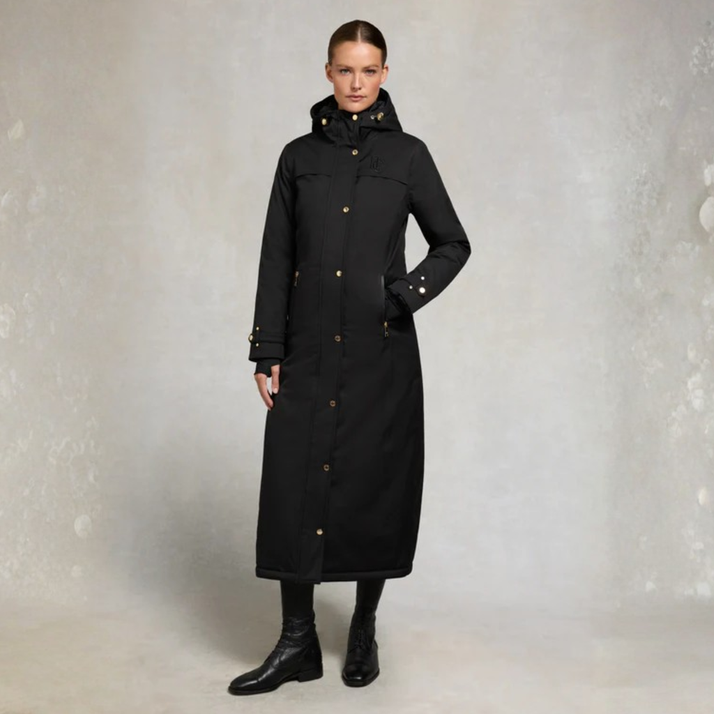 Holland Cooper Longline Training Coat - Black